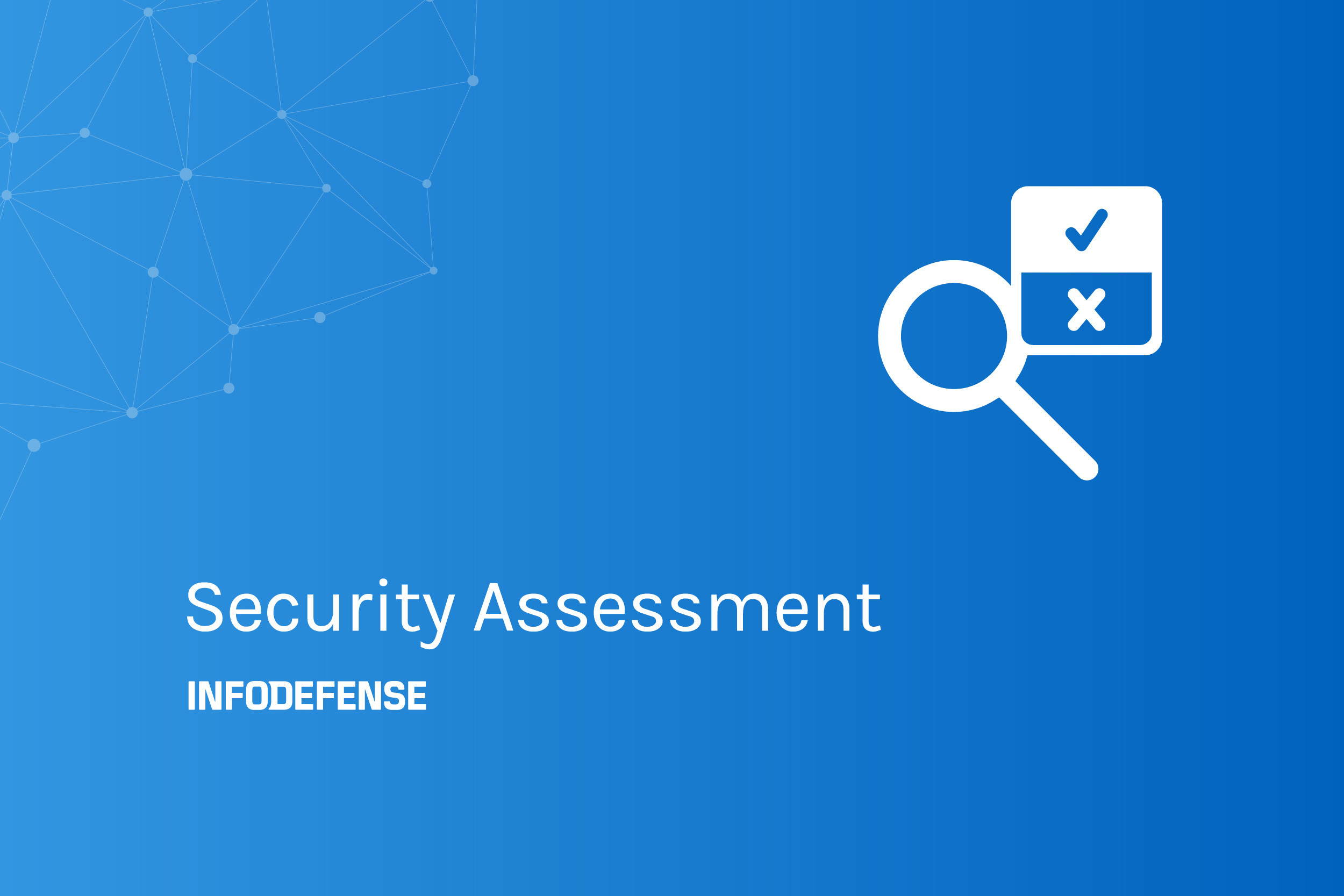 Security Assessment InfoDefense CMMC Simplified